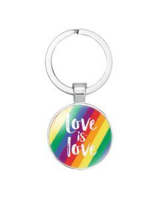 Love Is Love Pride Keyring
