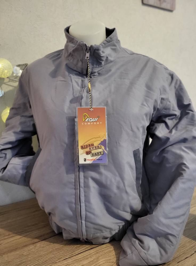 Blouson EQUICONFORT – Gris bleu – Taille S – Neuf déstockage