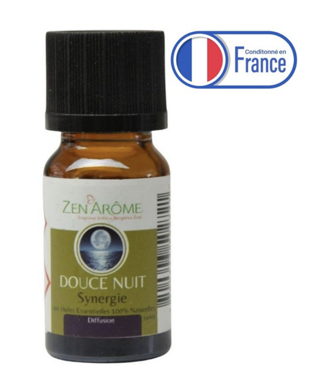 Synergie d'huiles essentielles – Douce Nuit - 10 ml - Utilisation pour la Diffusion - 