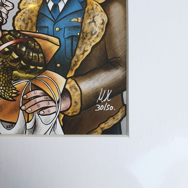 Kipper The Tortoise Mascot Limited Edition Giclée