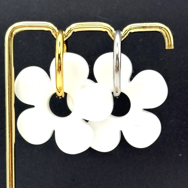 Pampilles Marguerites Éclat de Blanc