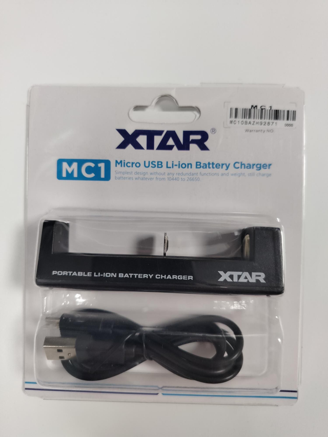 Cargador litio USB XTAR MC1