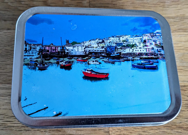Inspired by Brixham Tin ready for you to fill
