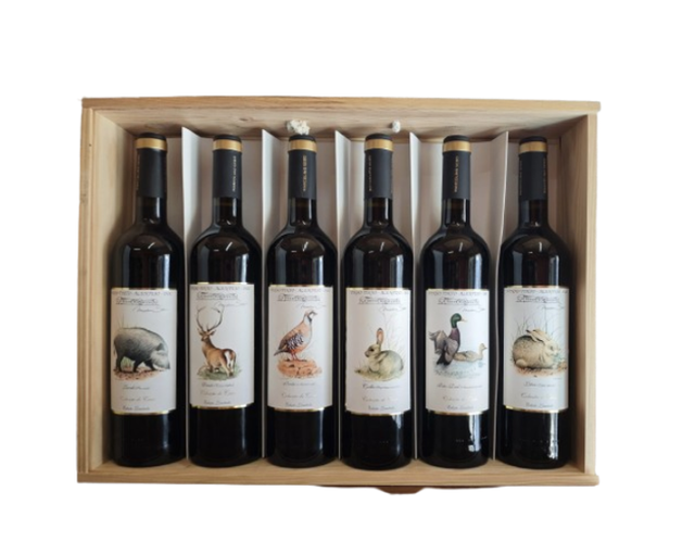 Coleção de Caça - Tinto Visconde de Borba - Marcolino Sebo 6x75 cl -  Alentejo DOC