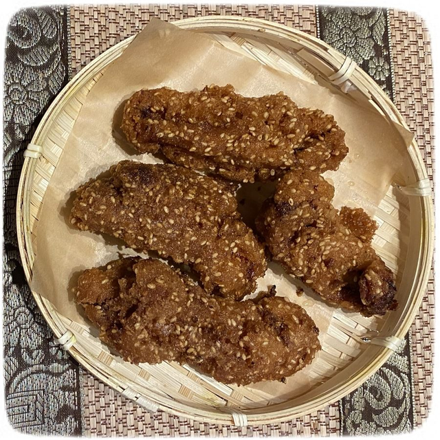 601 Kluai Tod (gebakken banaan)