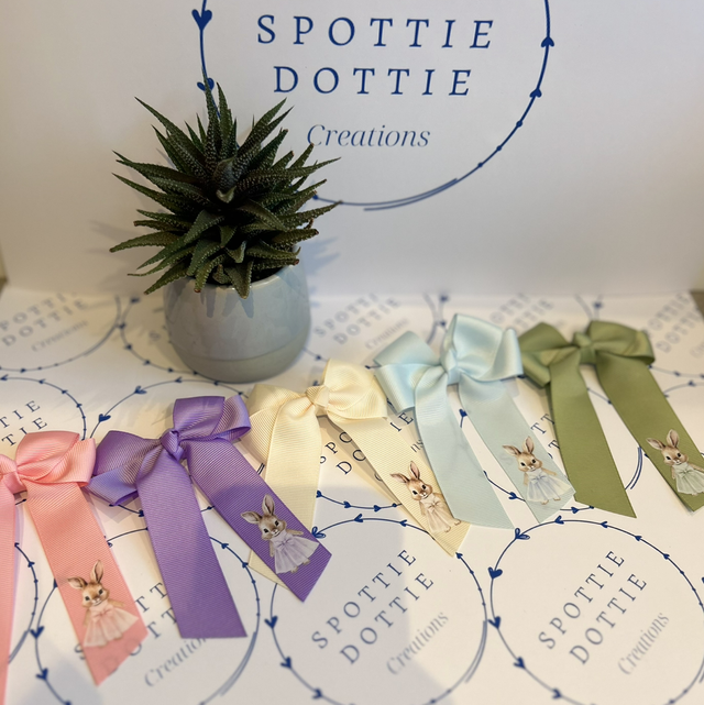 Easter bunny bows 