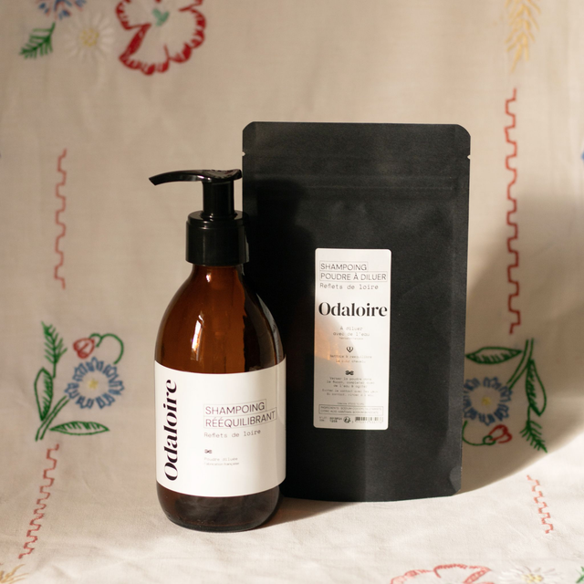 Shampoing en poudre à diluer