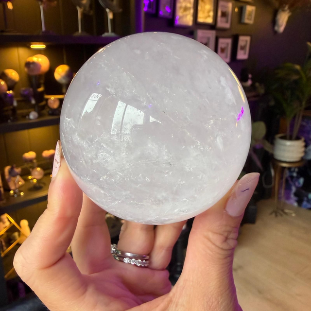 Clear Quartz Sphere R35JB