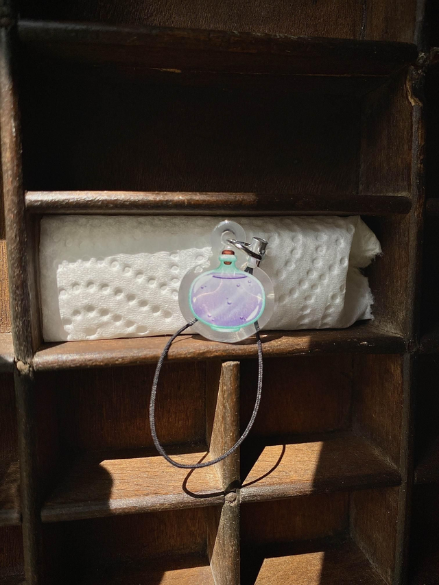 Round Shaped Potion Bottle Phone Charm 