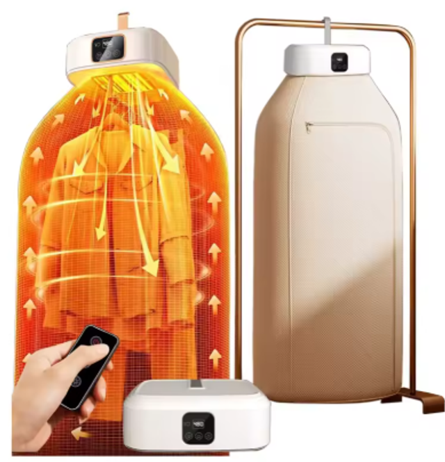 Sèche-linge portable intelligente , Multifonctionnelle ,Chauffage rapide Séchage des vêtements Silencieux et à faible consommation d’énergie