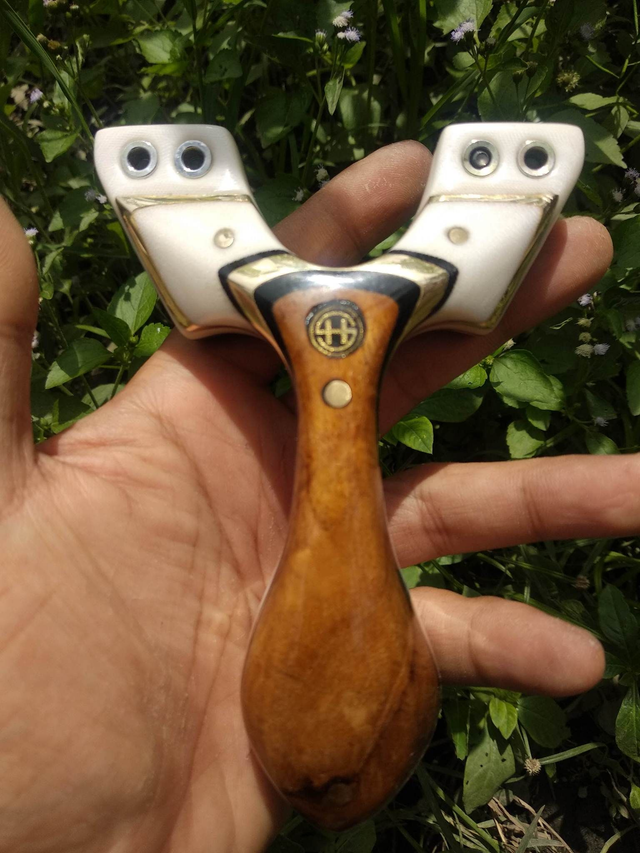 Lance Pierre Compétition artisanal HOH CHAMPY-R a pince  - (2 bandes)