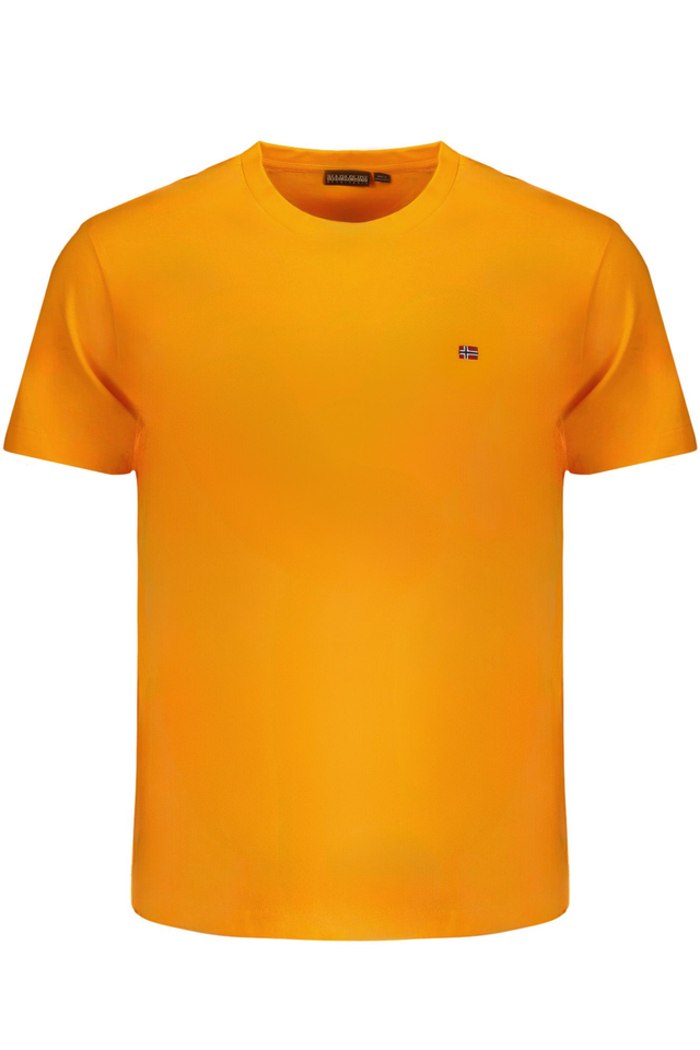 NAPAPIJRI T-SHIRT MANICHE CORTE UOMO ARANCIO