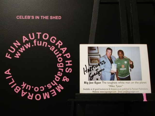 Big Joe Egan Authentic Autographed 6x4 Photograph (1)