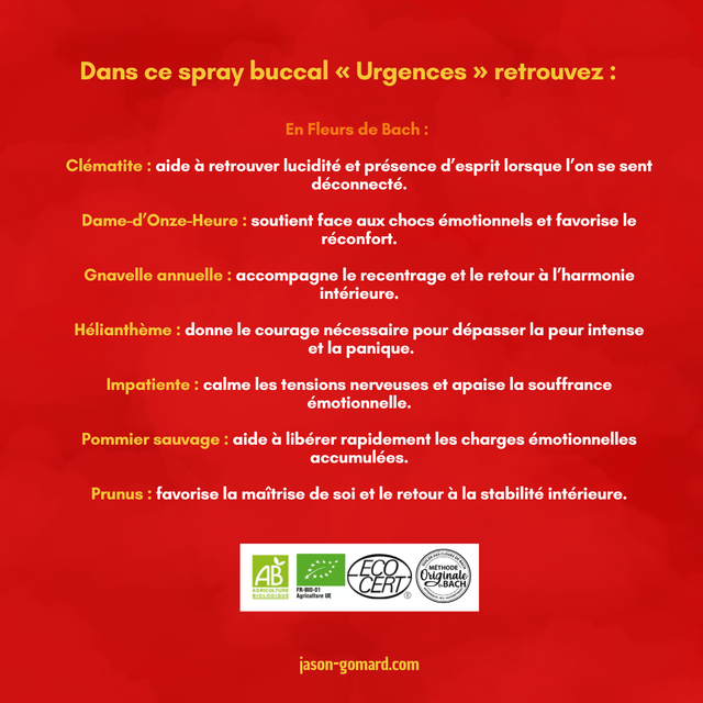 Spray Buccal ~ Urgences