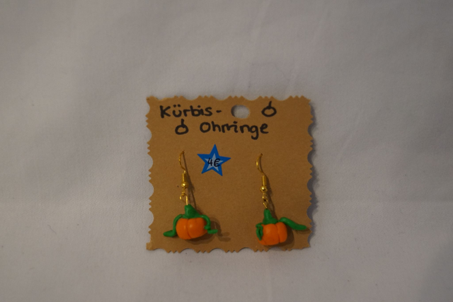 Ohrringe "Kürbis"