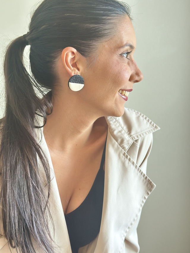 Polymer Clay Earrings ~ Ana