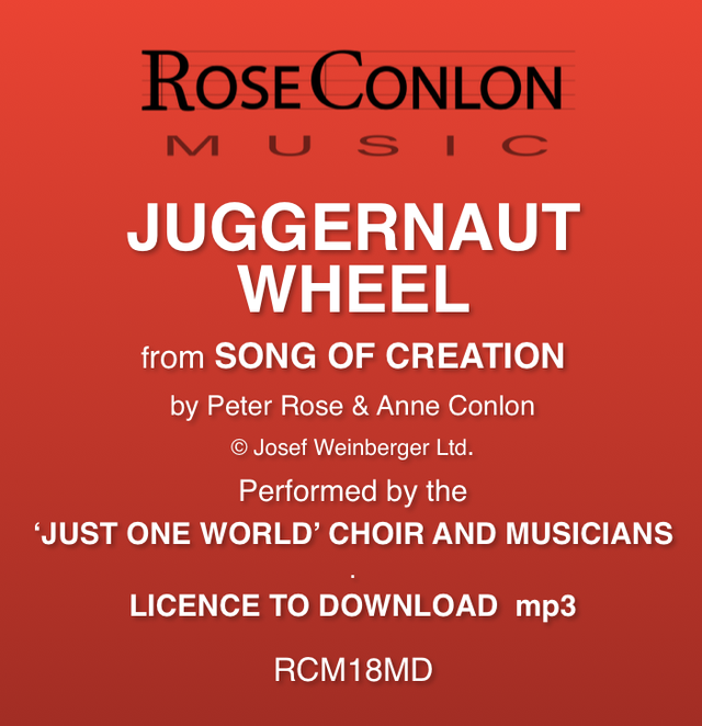 JUGGERNAUT WHEEL  (from One Sun One World by Peter Rose &amp; Anne Conlon)