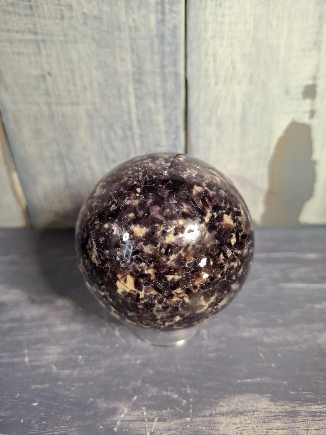 Lepidolite Sphere 