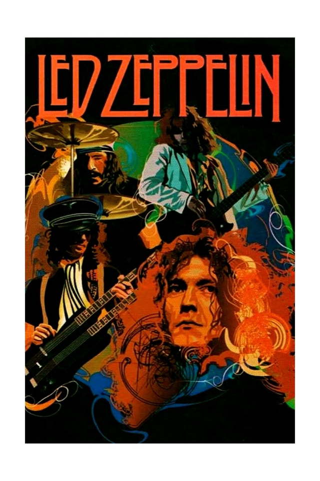 Led Zeppelin Music Art Print