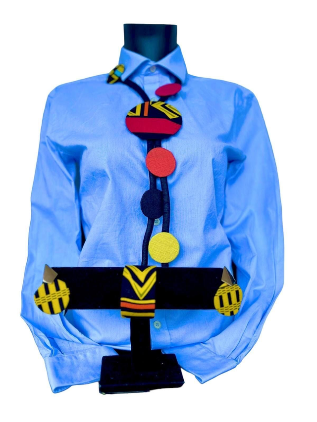 Ensemble Collier, bracelet et boucle d'oreille
