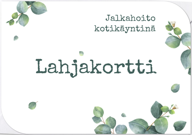 Lahjakortti Kasvi