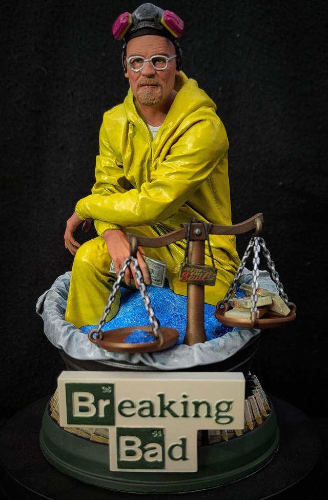 STATUE BREAKING BAD WALTER WHITE 1/10e