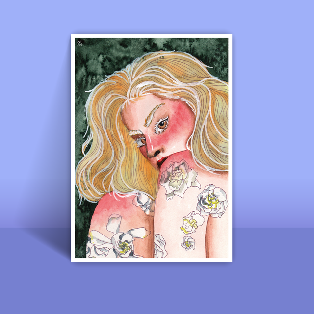 Portrait Gardenia - A4