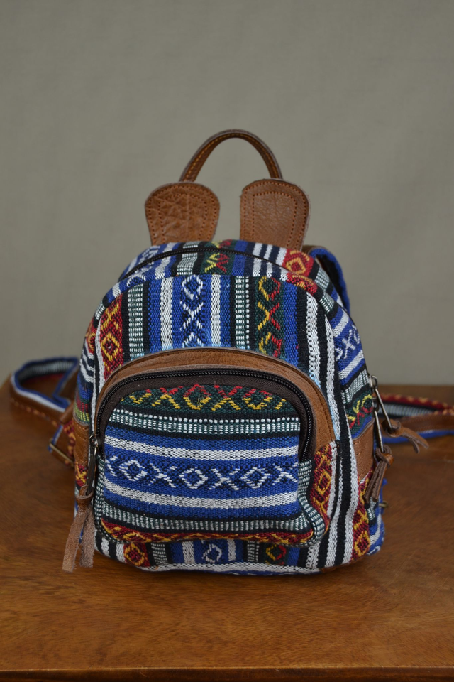Mini sac à dos ethnique.