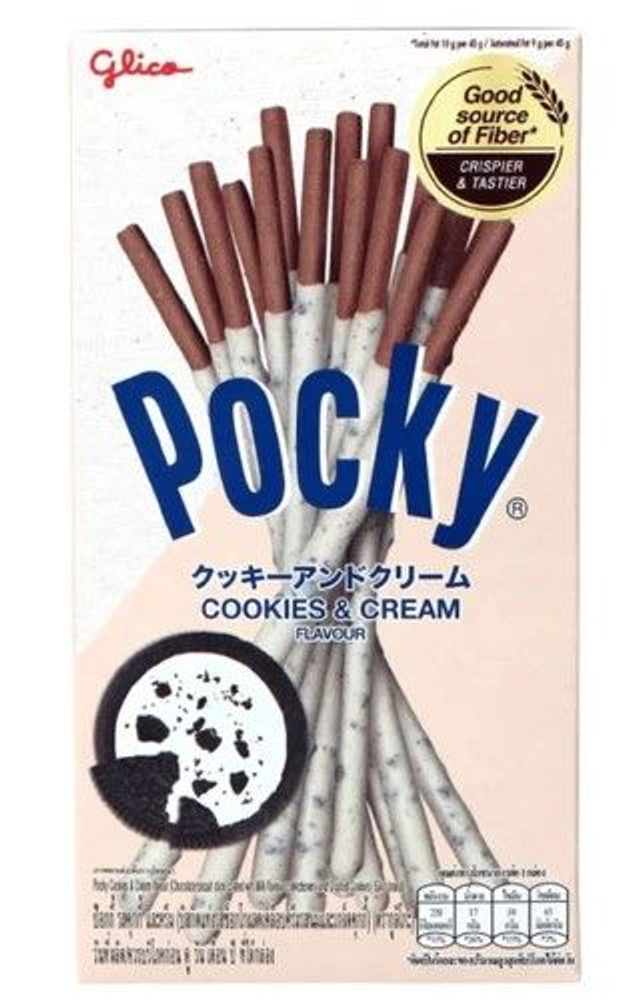 Pocky Cookies &amp; Cream 40g