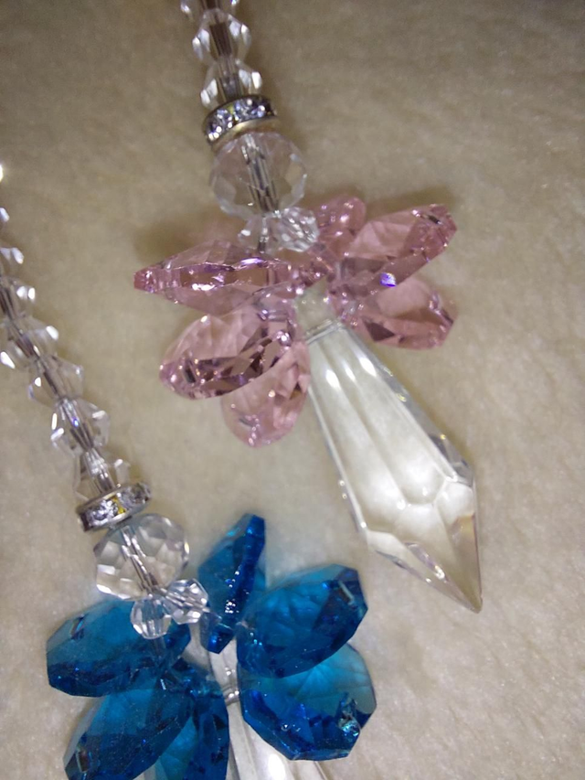 Pink Angel suncatcher 