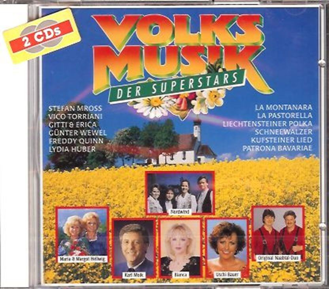 Various ‎– Volksmusik Der Superstars Audio CD