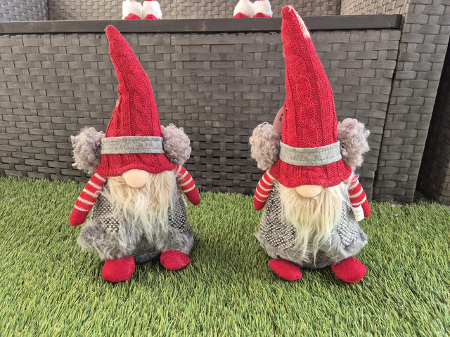 Gnome rouge hauteur 36cm