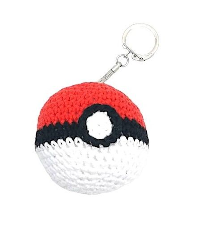 Porte-clés inspiration &quot;Pokeball&quot;