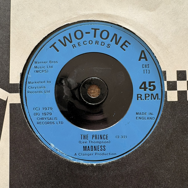 Madness The Prince UK 7 Inch Vinyl Record 2 Tone TT3 Blue Label