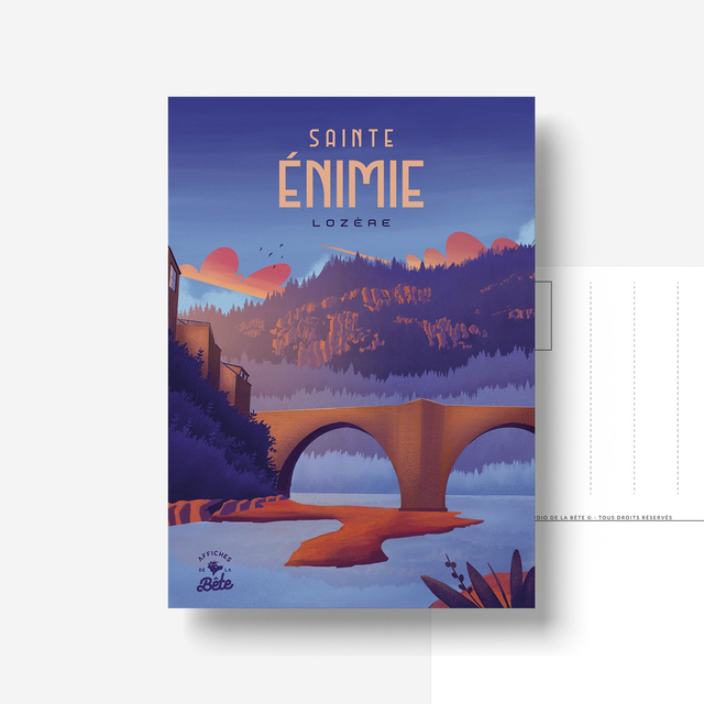 Carte Postale SAINTE-ÉNIMIE