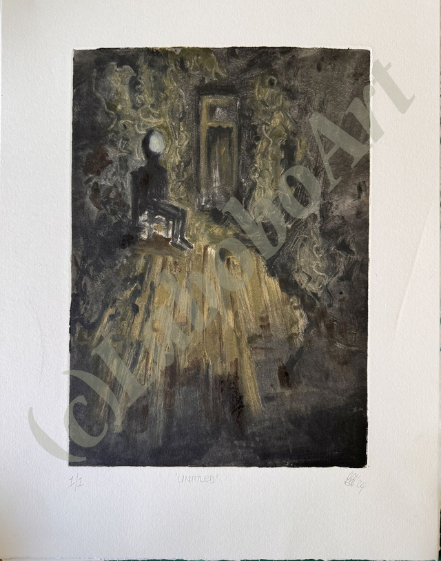The Chair Monoprint