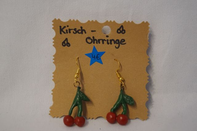 Ohrringe "Kirsche"