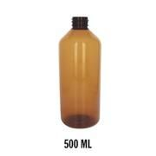 Flacon vide 500ml ambré 