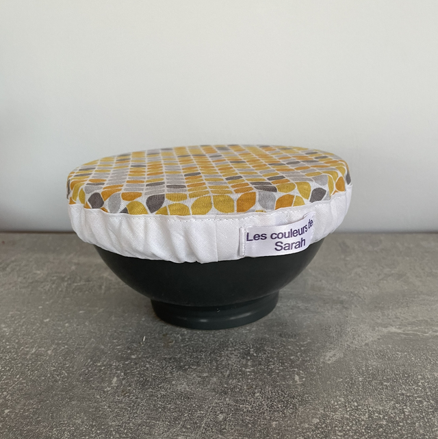 Charlotte couvre plats - jaune 