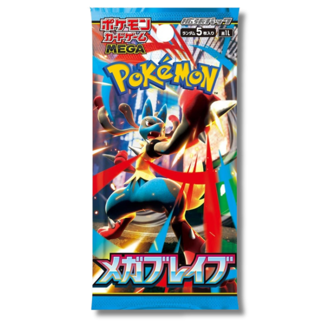 Pokemon TCG: Mega Brave - Booster (M1L) Japanese