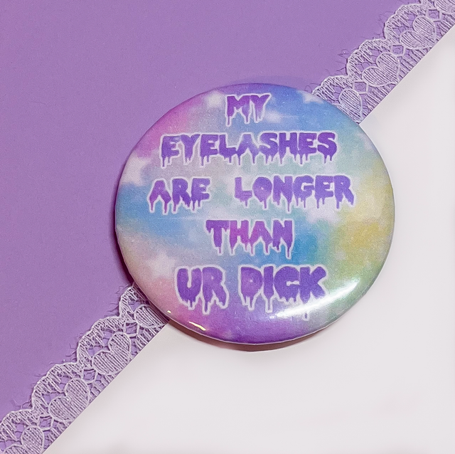 EYELASHES Button