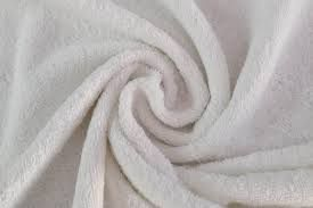 Rizo de algodón BLANCO