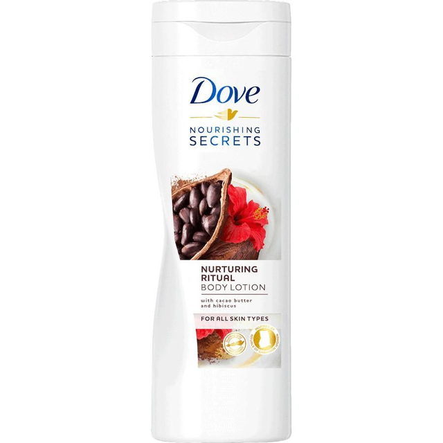 Dove Nurturing Ritual Cacao Butter &amp; Hibiscus Body Lotion