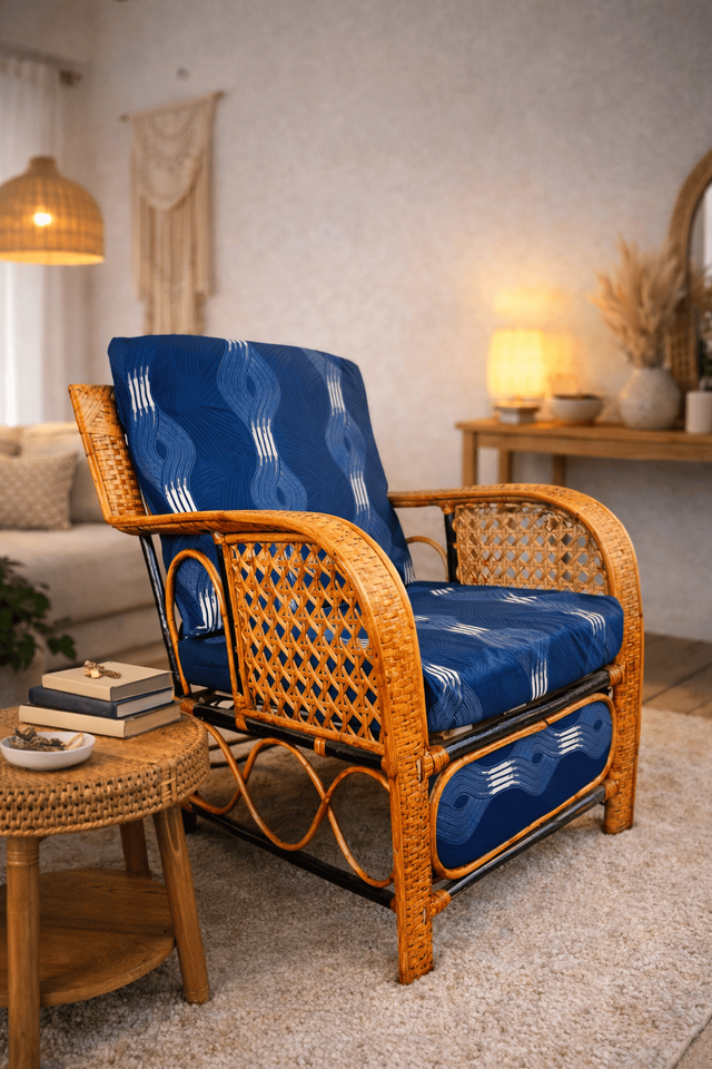 Fauteuil en rotin et wax « Neoki »