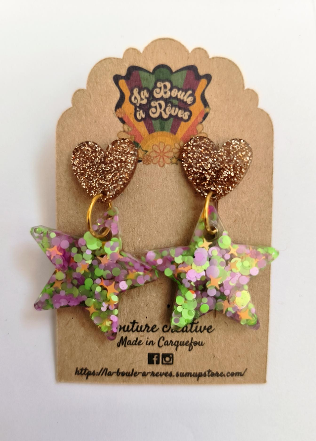 Boucles d'oreilles Crazy - C2