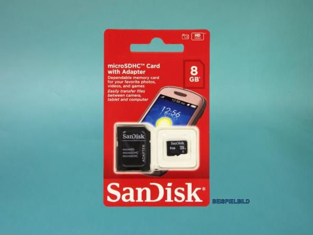 SanDisk microSDHC Karte