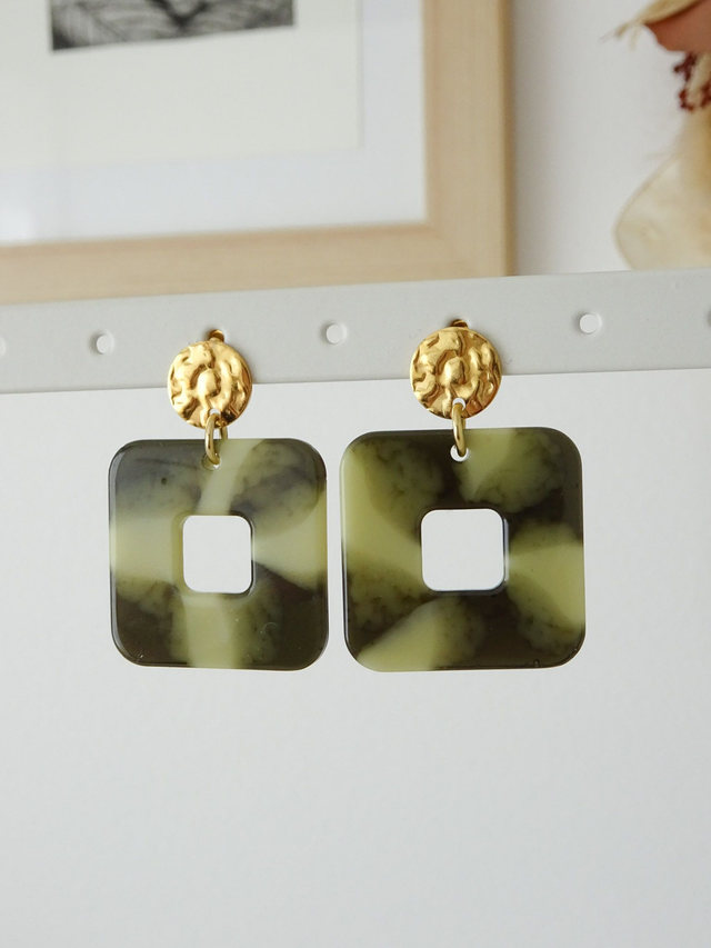 Carré : Nuance de vert