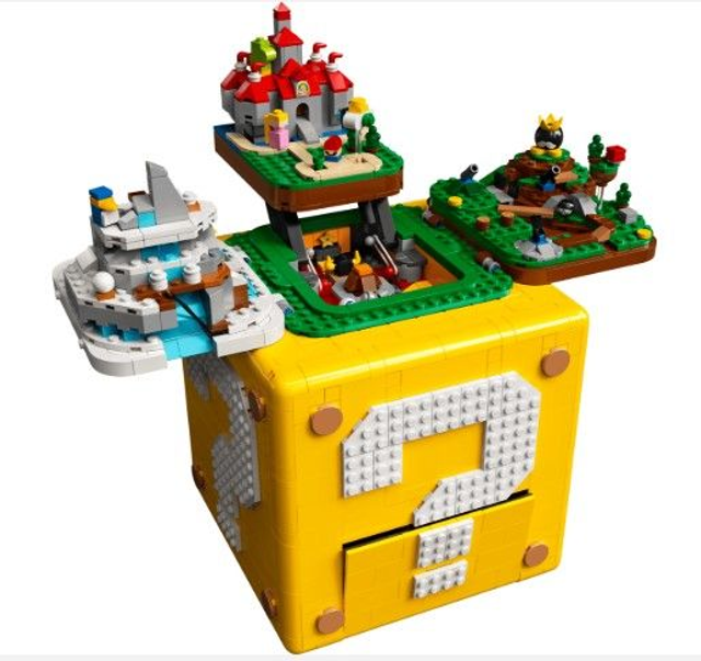 LEGO 71395 Super Mario Fragezeichen-Block aus Super Mario 64