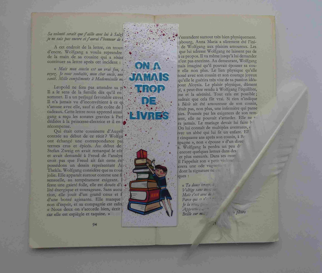 on a jamais trop de livres