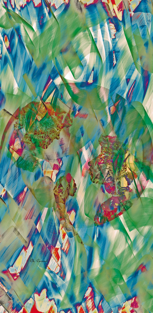 Voile "Toi et Moi" 100 × 200 cm